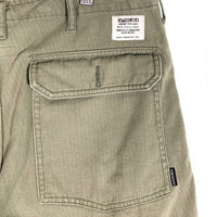 CAPTAINS HELM キャプテンズヘルム ヘリンボーン ベイカーショートパンツ カットオフ オリーブ Size L 福生店