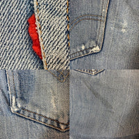 LEVI’S リーバイス 501 ビッグE ボタン裏2 足長R 並行ステッチ ウォッチポケット裏チェーン セルビッジ裏シングル 赤タブ欠損 デニムパンツ インディゴ size31 瑞穂店