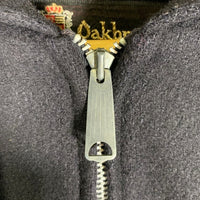 60's Oakbrook Sportswear オークブルックスポーツウェア ウール ジップアップジャケット ブラック TALON ヒゲロング Size L 相当 福生店