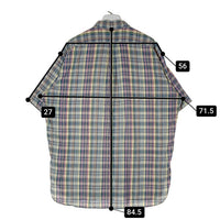 Ralph Lauren ラルフローレン MCMEEL ボタンダウン マドラスチェック 半袖シャツ ブルー×グリーン sizeXL 瑞穂店