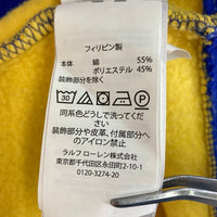 POLO RALPH LAUREN ポロ ラルフローレン POLO RACING FUNNEL NECK SWEAT RL-92 スウェット プルオーバー イエロー sizeXL 瑞穂店