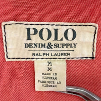 DENIM&SUPPLY RALPH LAUREN デニムアンドサプライ ラルフローレン ガーメントダイ ウエスタンシャツ ピンク sizeM 瑞穂店