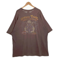 00's HARLEY-DAVIDSON ハーレーダビッドソン ダブルサイド プリントTシャツ スカル テキサス チャコール Size XXL 相当 福生店