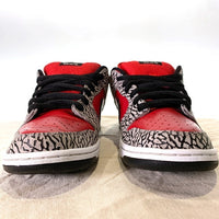 SUPREME シュプリーム 12SS NIKE SB ナイキ DUNK LOW Red Cement ダンクロー レッド セメント 313170-600 Size 27cm 福生店