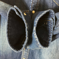 DSQUARED2 ディースクエアード 02PR/2018/1863/1 デニム ウエスタンシャツ インディゴ size48 瑞穂店