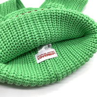 CHARLES JEFFREY LOVERBOY チャールズジェフリーラバーボーイ CHUNKY BEANIE RABBIT チャンキーリブビーニー ラビット グリーン コットン 福生店