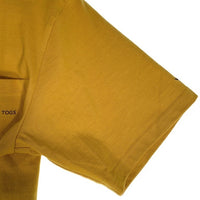 Dagda Leathers ダグダレザーズ プリント ポケットTシャツ 袖刺繡 マスタード 旧マッコイ 滝沢氏 1 Size M 福生店