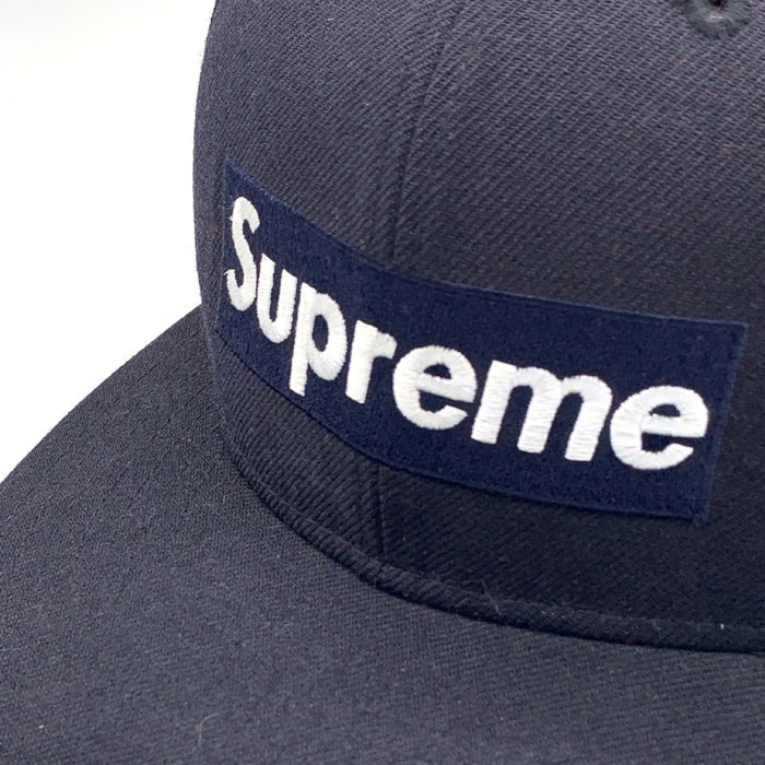 Supreme×NEWERA ベースボールキャップ ネイビー SUPREME シュプリーム 12SS New Era ニューエラ National