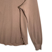 KURO クロ オーバーサイズ サーマルカットソー 長袖 ベージュ Size 1 福生店