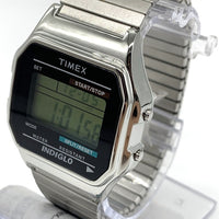 TIMEX タイメックス INDIGLO デジタル 腕時計 シルバー T78587 福生店
