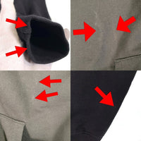 SUPREME シュプリーム 14SS ANTI HERO アンタイヒーロー Zip-Up Sweatshirts ジップアップ スウェットパーカー ブラック バックプリント Size L 福生店