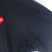 PLAY COMME des GARCONS プレイコムデギャルソン ワンポイントTシャツ ブラック sizeXL 瑞穂店