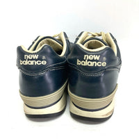 New Balance ニューバランス M670NVY イングランド製 レザー スニーカー ネイビー sizeUS7 瑞穂店