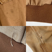 Carhartt カーハート J131 BRN 08年 USA製 アクティブジャケット 裏サーマル ブラウン sizeL 瑞穂店