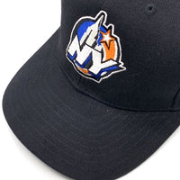 90's NIKE ナイキ 1998 NBA ALL STAR WEEKEND 6パネルキャップ ブラック マジックテープ 台湾製 福生店