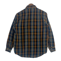 60's BIG MAC ビッグマック チェック フランネルシャツ イエロー ライトブルー ブラウン Size M 福生店