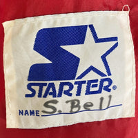 STARTER スターター CHICAGO BULLS シカゴブルズ 中綿ジャケット レッド sizeXL 瑞穂店