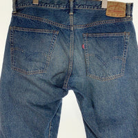WAREHOUSE ウエアハウス 1105 2nd-Hand セカンドハンド ヴィンテージ加工 テーパードデニムパンツ ライトブルー Size 38×29 福生店