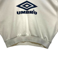 MOUSSY マウジー × UMBRO アンブロ スウェット ホワイト sizeF 瑞穂店