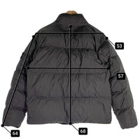 STONE ISLAND ストーンアイランド 24AW GIUBBOTTO VERA PIUMA RDS ガーメント ダイ スタンドカラー ダウンジャケット チャコール 811540123 Size M 福生店