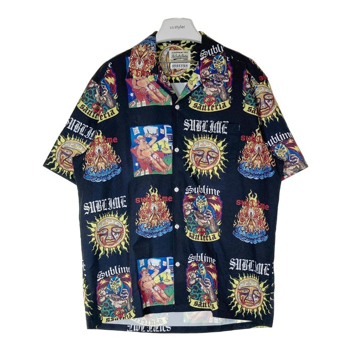 WACKO MARIA ワコマリア Guilty Parties xSUBLIME HAWAIIAN SHIRT アロハシャツ ブラック s –  GolRagオンラインショップ