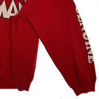 90`s Budweiser バドワイザー Budman バドマン プルオーバースウェットパーカー フーディ レッド TULTEX USA製 Size 2XL 福生店