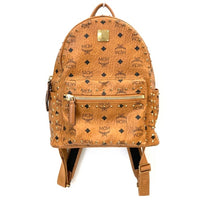 MCM エムシーエム スターク スタッズアウトライン ヴィセトスバックパック リュック ブラウン MMK8AVE61CO001 瑞穂店