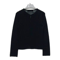 KEITA MARUYAMA ケイタマルヤマ ビーズライン ノーカラーカーディガン ブラック size不明 瑞穂店