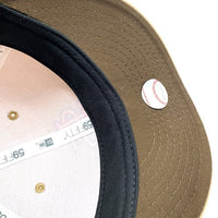 New Era ニューエラ ST LOUIS CARDINALS セントルイスカーディナルス 59FIFTY ベースボールキャップ THE CAP サイドパッチ ベージュ Size 7 1/4 (57.7cm) 福生店