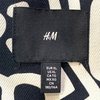 H&M エイチアンドエム Keith Hering キースヘリング コットン カバーオール ブラック ホワイト Size US XL 福生店