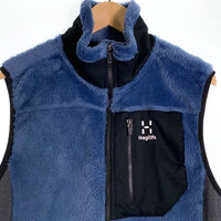HAGLOFS ホグロフス High Loft Hybrid Vest ポーラーテック ハイロフト ハイブリッド フリースベスト ブルー 041503 Size M 福生店
