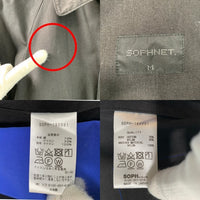 SOPHNET. ソフネット 19AW COLOR POCKET FIELD BLOUSON カラーポケットフィールドブルゾン ブラック ブルー SOPH-192031 Size M 福生店