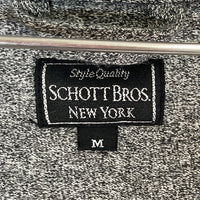 SCHOTT ショット 3183059 レザーポケットトラックジャケット ワンスター グレー sizeM 瑞穂店