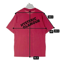 HYSTERIC GLAMOUR ヒステリックグラマー 02202CT28 LITTLE RABBIT Tシャツ レッド sizeM 瑞穂店