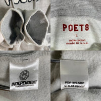 POETS BRAND ポエツブランド Pullover Hoodei プルオーバー フーディー パーカー グレー Size L 福生店