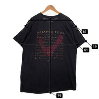 90's VAN HALEN ヴァンヘイレン BALANCE TOUR プリントTシャツ ブラック FRUIT Size XL 福生店