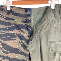 FORTY FINE CLOTHING フォーティーファインクロージング ミリタリーカーゴショーツ ショートパンツ タイガーカモ オリーブ Size 2 福生店