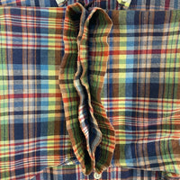 Ralph Lauren ラルフローレン BLAKE ボタンダウン マドラスチェック 半袖シャツ ブルー×レッド sizeM 瑞穂店