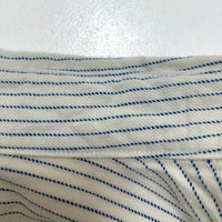 JOHN GLUCKOW by JELADO ジョングラッコーバイジェラード ピンストライプ コットン 長袖シャツ ホワイト×ブルー sizeM 瑞穂店