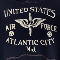 BUZZ RICKSONS バズリクソンズ UNITED STATES プルオーバースウェットパーカー ブラック Size M 福生店