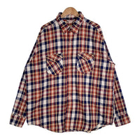 80's FROSTPROOF フロストプルーフ フランネルシャツ 長袖 チェック USA製 Size 3XL 福生店