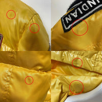 Indian® Motorcycleインディアンモトサイクル レーシング ダウンジャケット イエロー Size M 瑞穂店