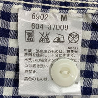 Everwear ギンガムチェック ワークシャツ MASTERPIECE マスターピース ネイビー ホワイト Size M 福生店