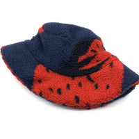 JW ANDERSON ジェイダブリューアンダーソン 22SS ASYMMETRIC BUCKET HAT ボアフリースバケットハット レッド ネイビー AC0175 PG0752 Size 60 福生店