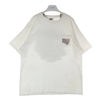 Harley-Davidson ハーレーダビッドソン Red Rock 両面プリント BEEFYボディ ポケット付きTシャツ ホワイト size2XL 瑞穂店