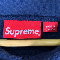 SUPREME シュプリーム 22SS Bling Box Logo Hooded Sweatshirt ボックスロゴ スウェットパーカー ネイビー Size XL 福生店