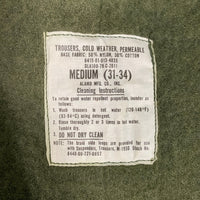 U.S.NAVY 米軍 A-2 DECK TROUSERS デッキトラウザー パンツ オリーブ 8415-01-013-4835 79年会計 Size M 福生店