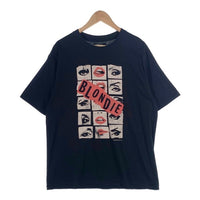 MINEDENIM マインデニム BLONDIE Eyes & Lips Crewneck T-SH アイズ&リップス クルーネック Tシャツ ブラック BLD002-99-L2 Size L 福生店