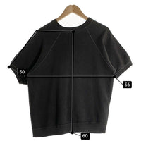 60's UNIVERSITY OF OKLAHOMA 半袖 クルーネックスウェット チャコール ブラック Size L相当 福生店