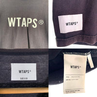 WTAPS ダブルタップス 24SS SIGN /SS/ COTTON. TSSC ロゴワッペン Tシャツ 241ATDT-CSM22 Size 03 福生店